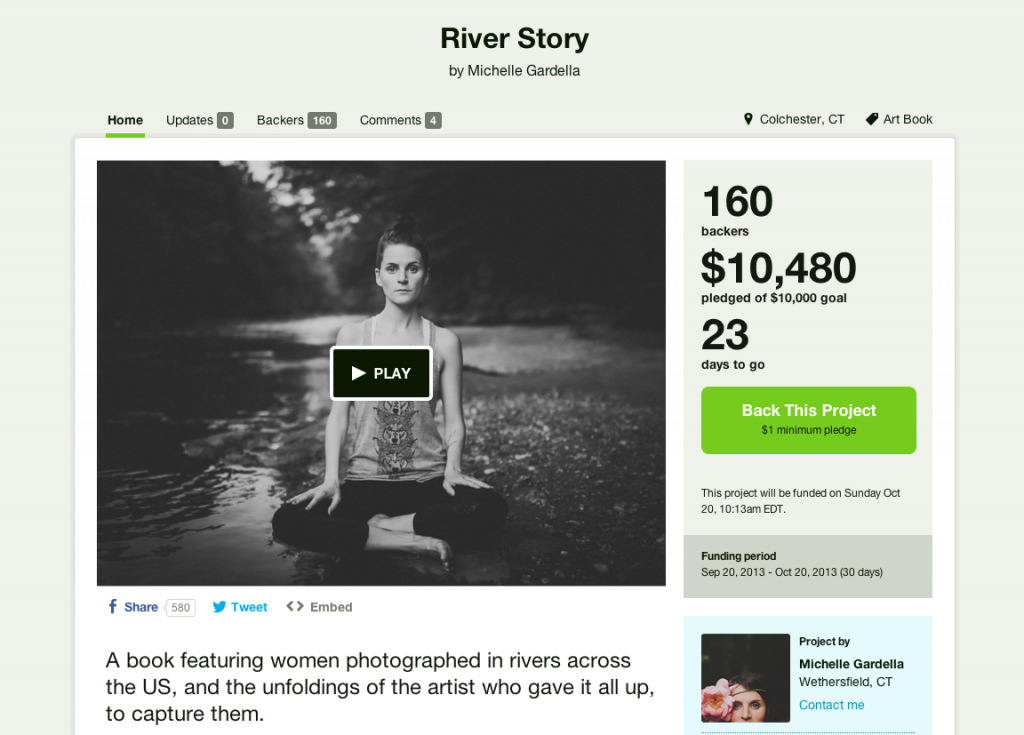kickstater-funded-river-story